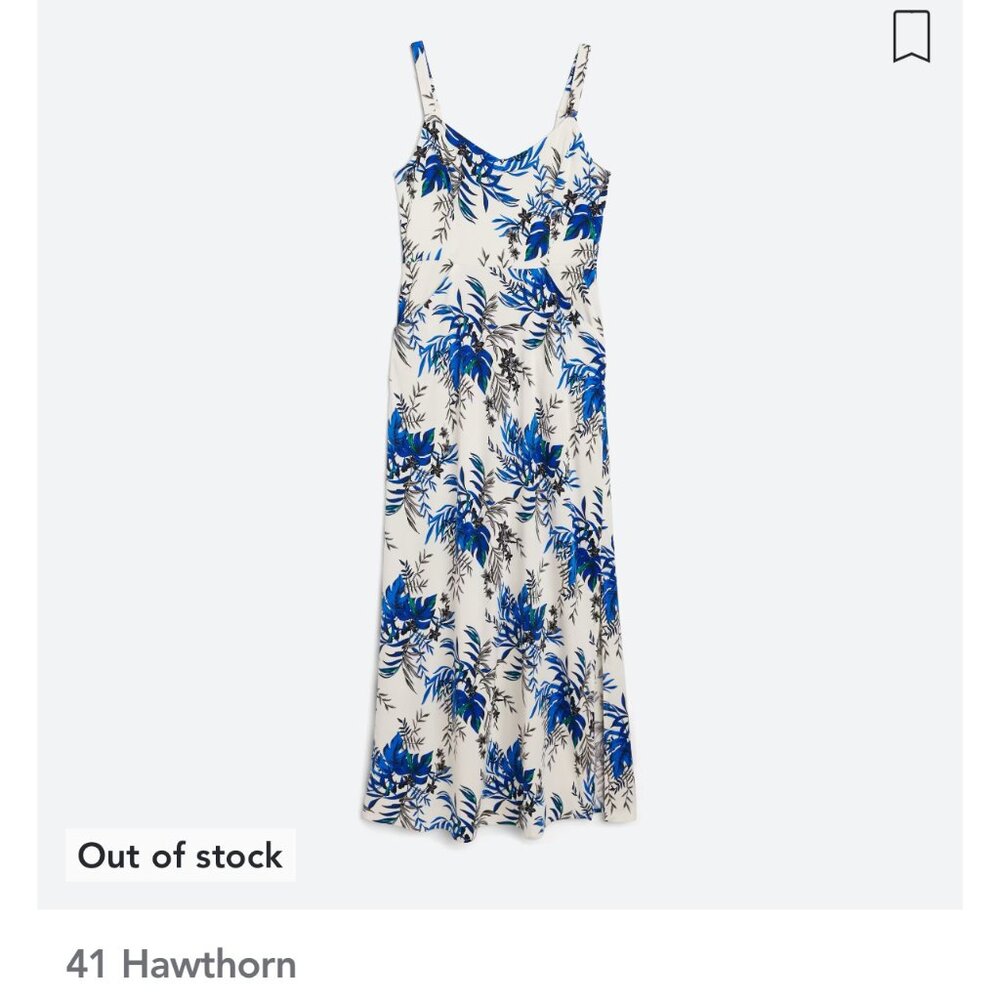 41 HAWTHORN Beatriz Maxi Dress with Side Slit